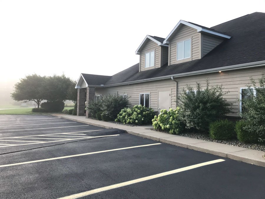 commercial landscaping project