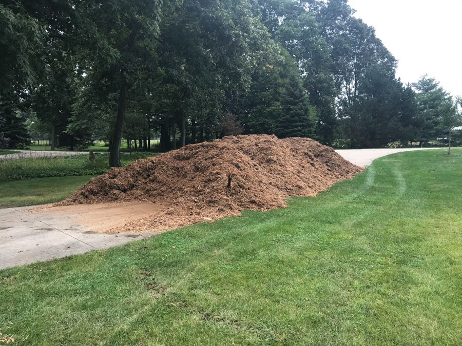 mulching project