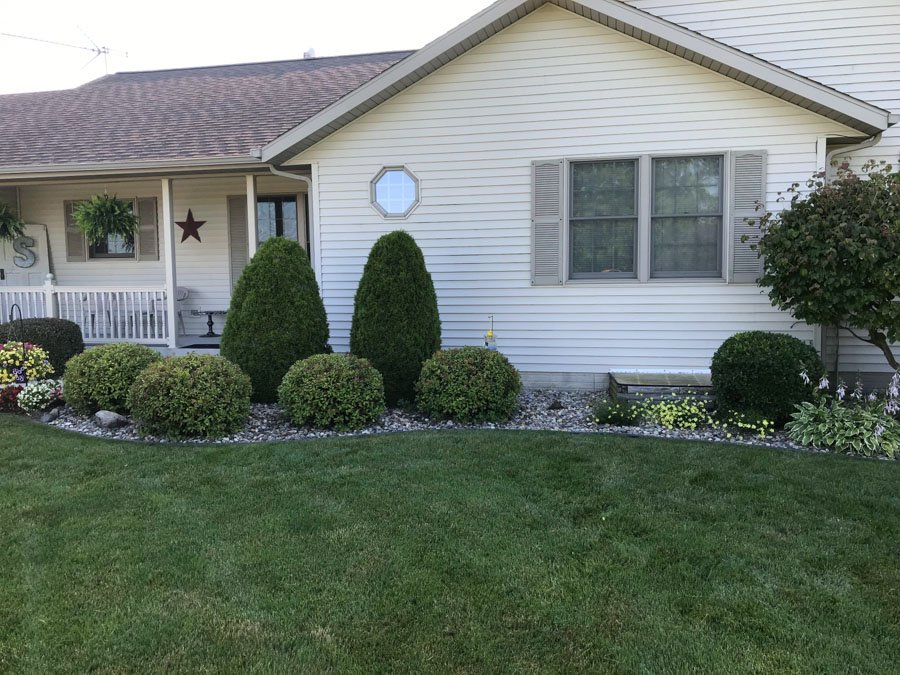 landscaping project